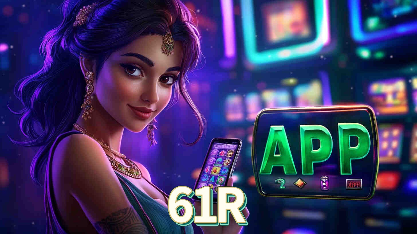 61R Download Speed Test Logo - Teste de Velocidade Certificado